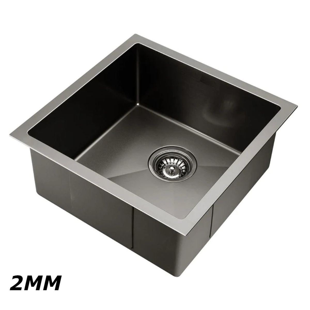 OEM - LAVAPLATOS DEKORA 44X44 CM 2MM ESPESOR COLOR NEGRO