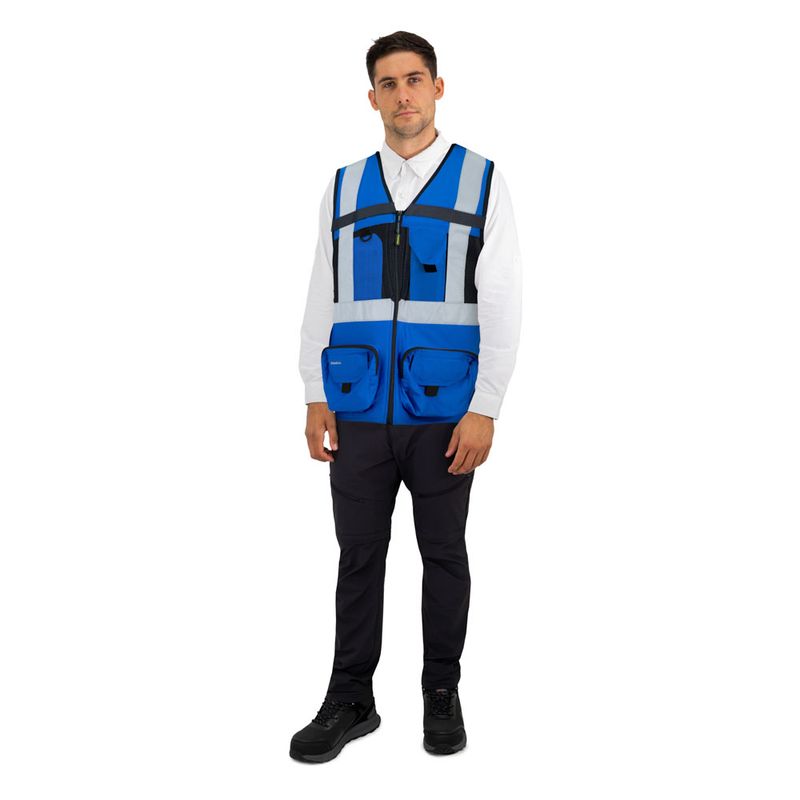 ALASKA - Chaleco Geologo Alaska xpert Hombre Azul