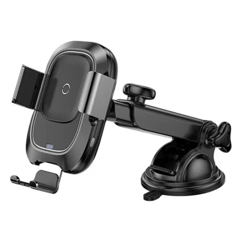 BASEUS - Soporte De Auto Carga Inalambrica Smart 10 Watts Baseus