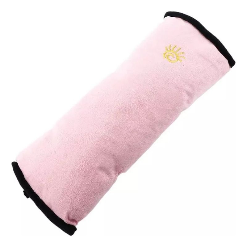 ROZENBERG SPA - Almohada Funda Para Cinturón Seguridad Niños Y Niñas Rosada