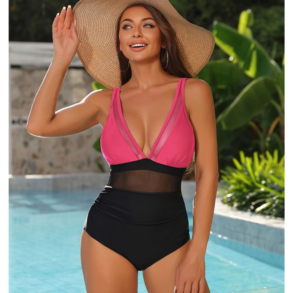 TIOZONEY - Traje de Baño para Mujer