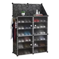 Zapatero Organizador 2 Filas Y 6 Pisos Estante Triangular