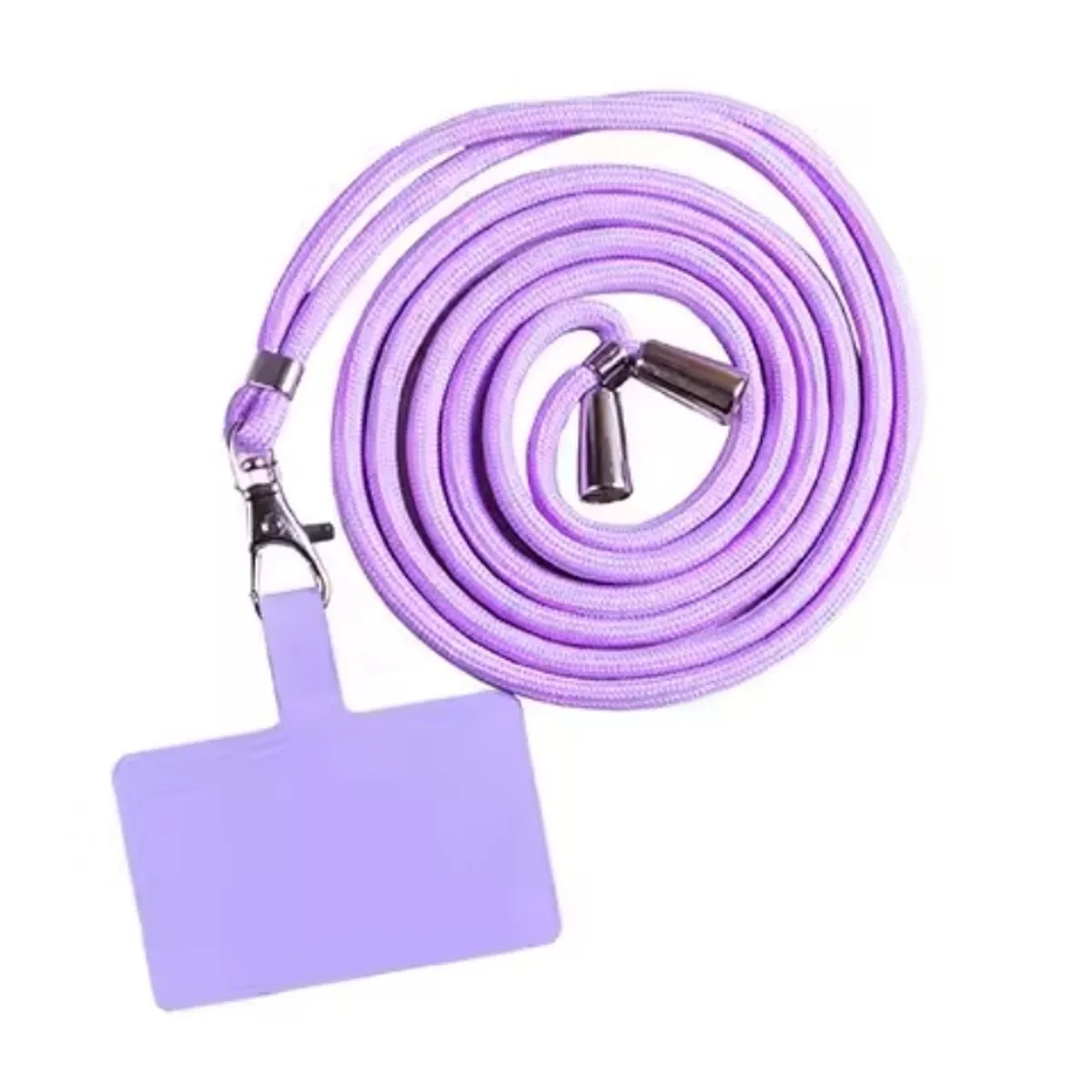 GENERICO - Colgante Para Carcasa Celular Universal Unicolor Cordón Ajustable Lava.