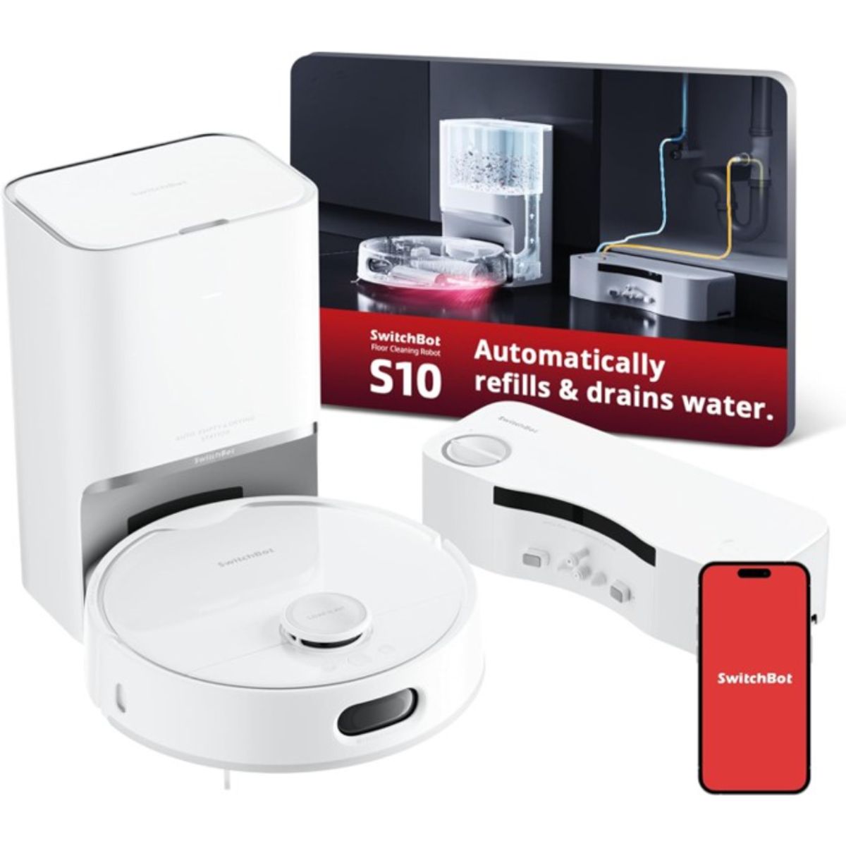GEN - Robot Limpieza Suelo S10 SwitchBot