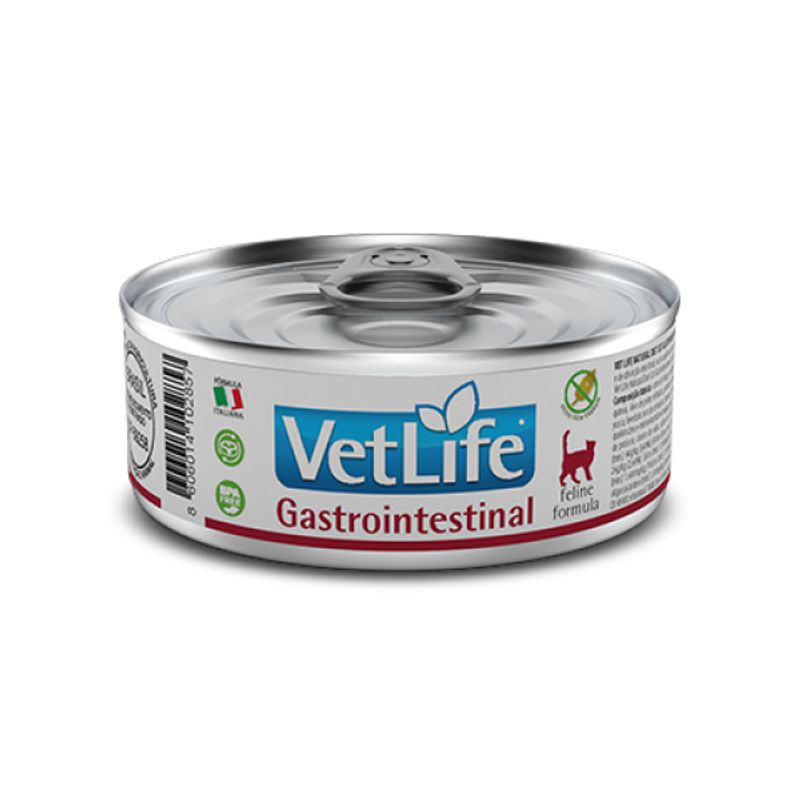 VETLIFE - Vet Life Alimento Gato Lata Gastrointestinal 85gr