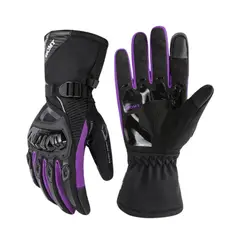 GENERICO - Guantes para Moto Invierno XS Mujer Impermeable Touch Suomy