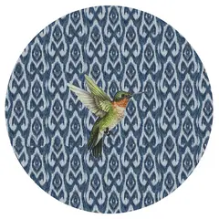 TUYO PRINT - Set 4 Bajoplatos Picaflor - 35 cm. - con base -