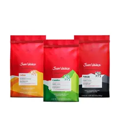 JUAN VALDEZ - Pack Café Molido Colina, Volcán y Cumbre 250 g