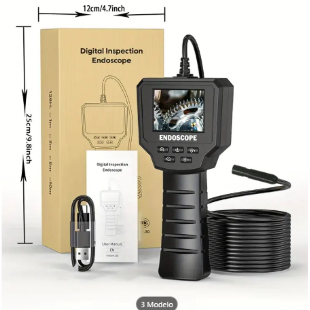 GENERICO - Camara Endoscopica Digital Industrial