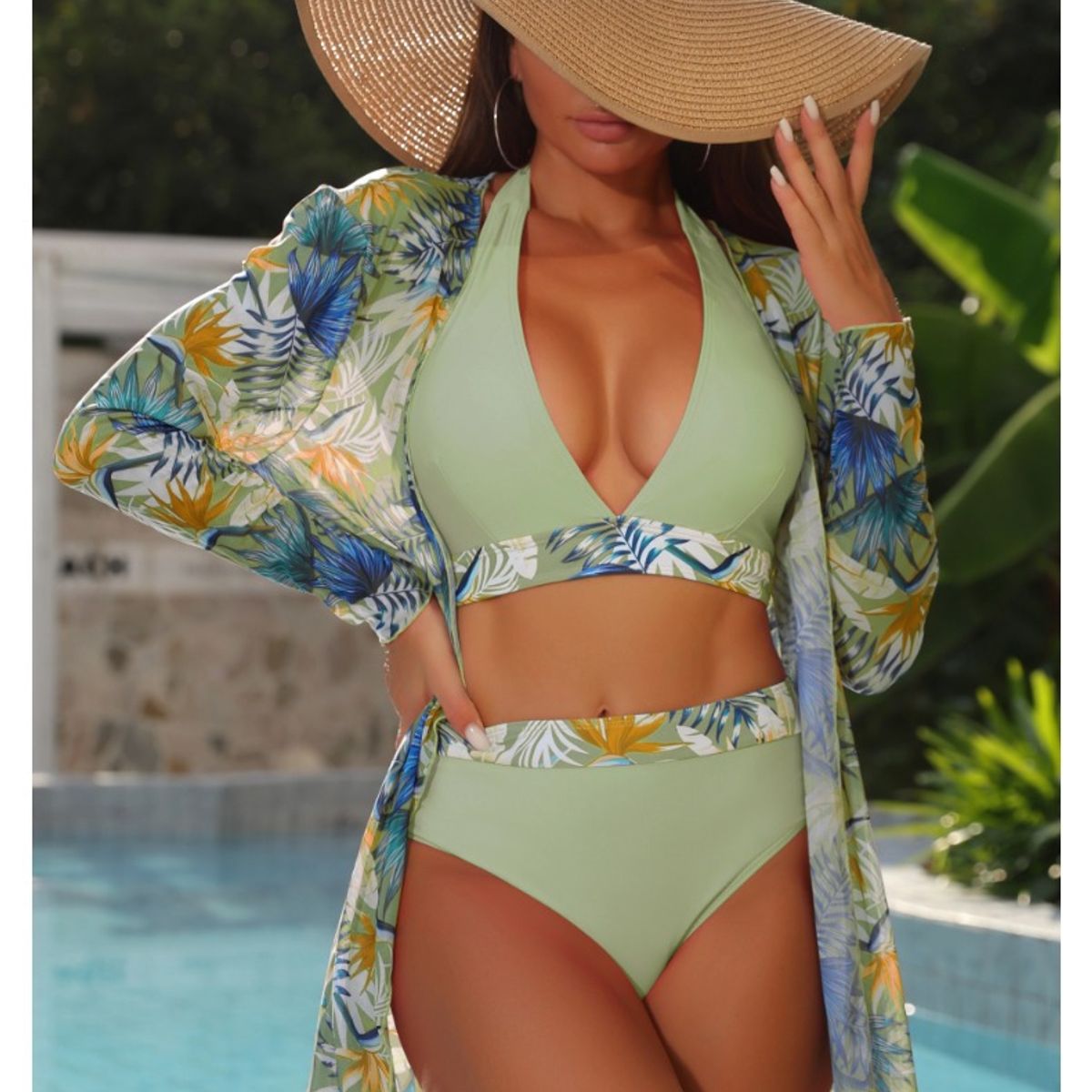 TIOZONEY - Conjunto Bikini Mujer