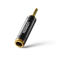 UGREEN - Adaptador Jack 63mm H a Plug 35mm Estéreo