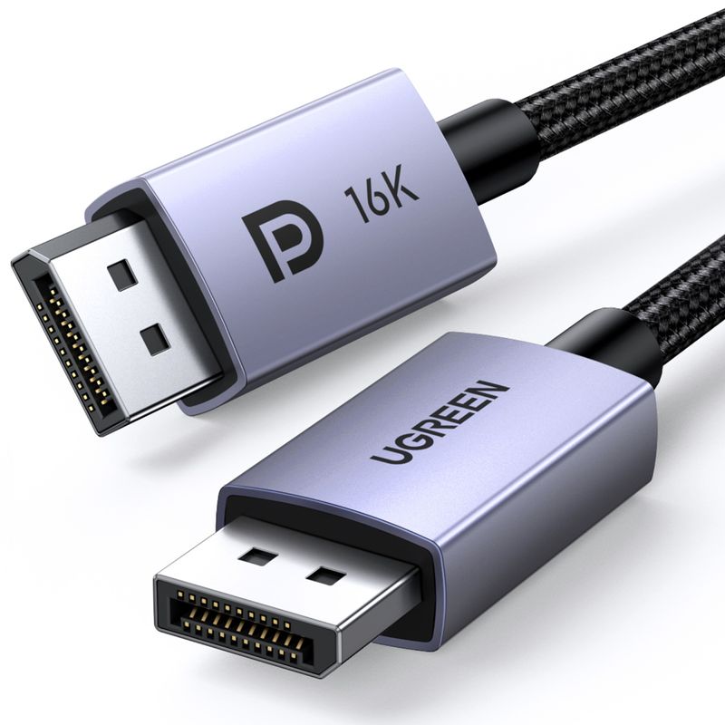 UGREEN - Cable DisplayPort 21 MM 1M Blindado Ugreen