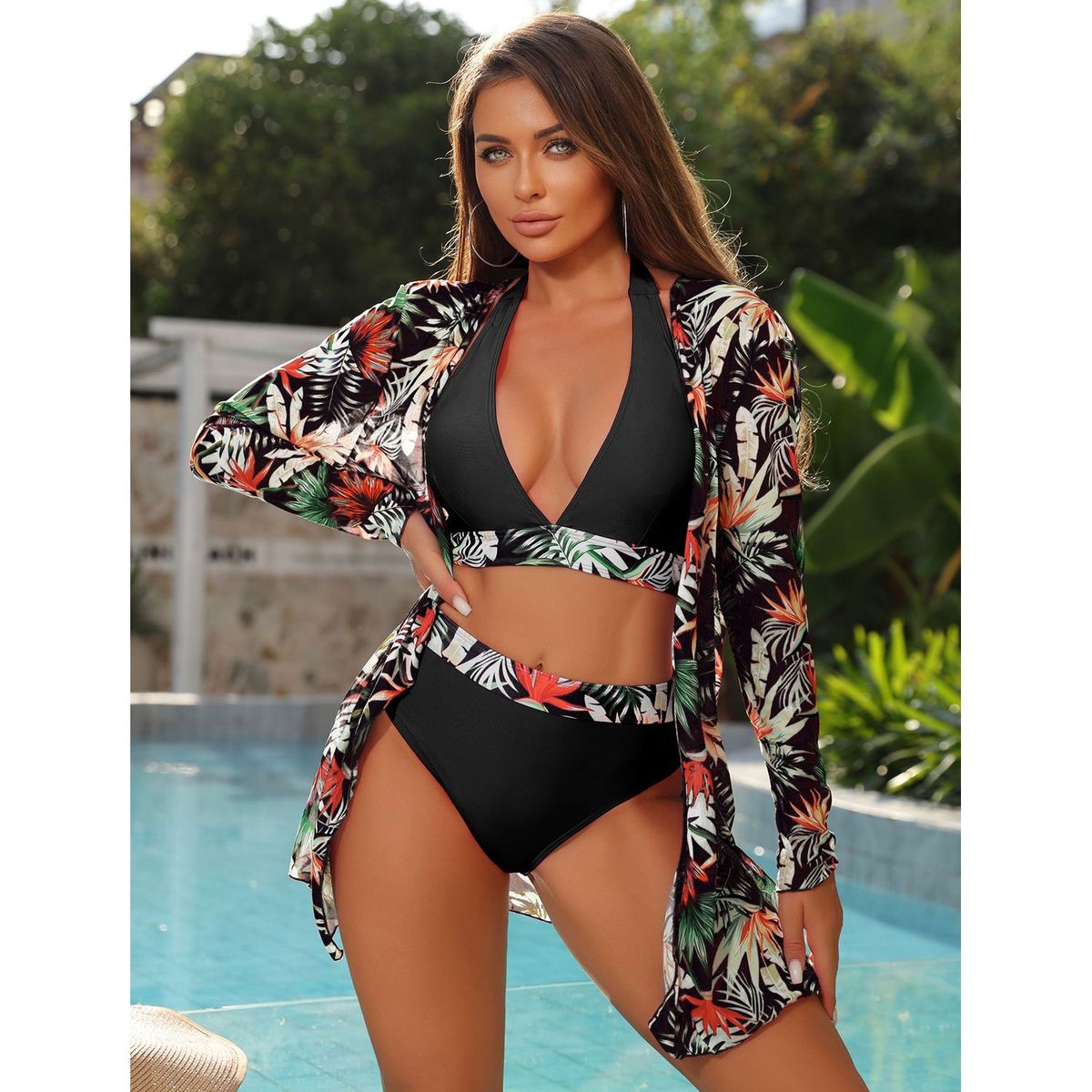 TIOZONEY - Conjunto Bikini Mujer