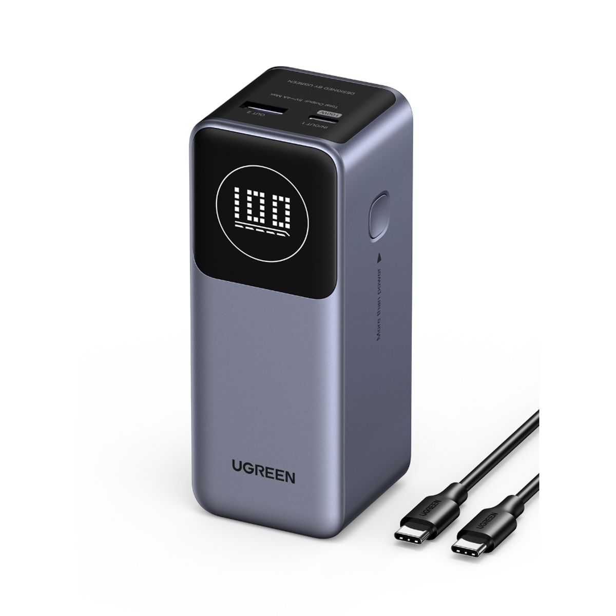 UGREEN - Batería 12000mAh 100W USB-C + USB-A Ugreen