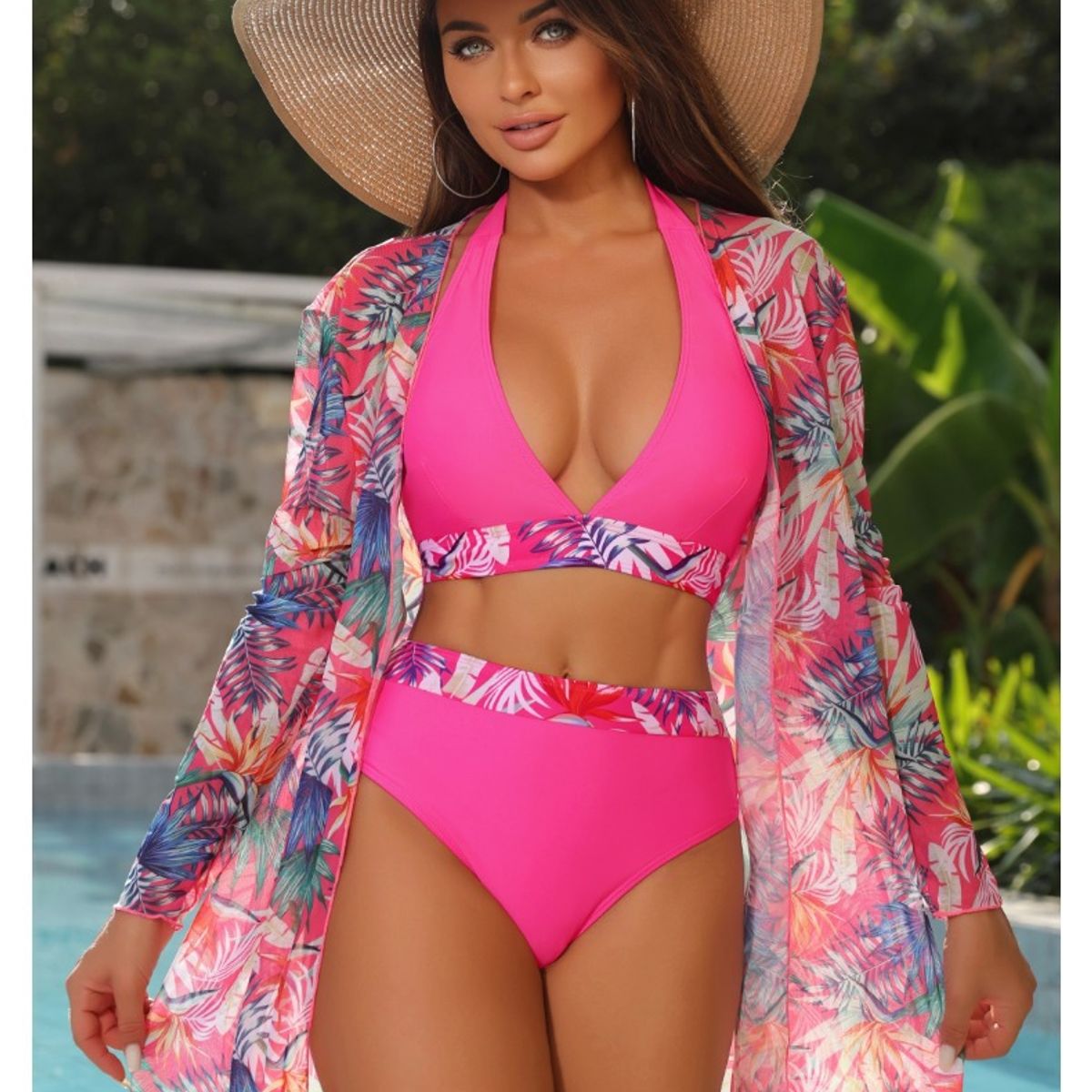 TIOZONEY - Conjunto Bikini Mujer