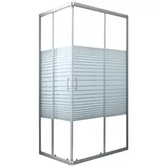 JOYTEK - Shower Rectangular Strava Blanco 120x80cm Sin Receptáculo
