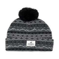 ANDESGEAR - Gorro Unisex Pompon Snow Gris