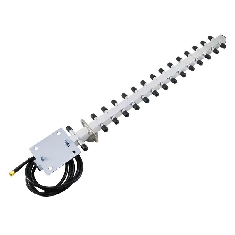 GEN - Antena Yagi Router Wifi RP SMA Alta potencia 2.4GHZ 18 Dbi