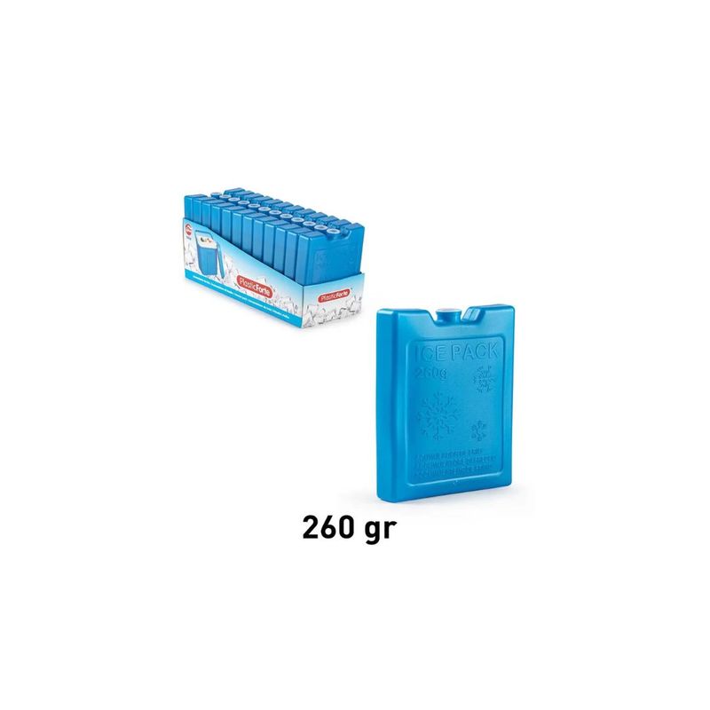 GENERICO - ACUMULADOR DE FRIO 260G 1UNID AZUL METALIZADO