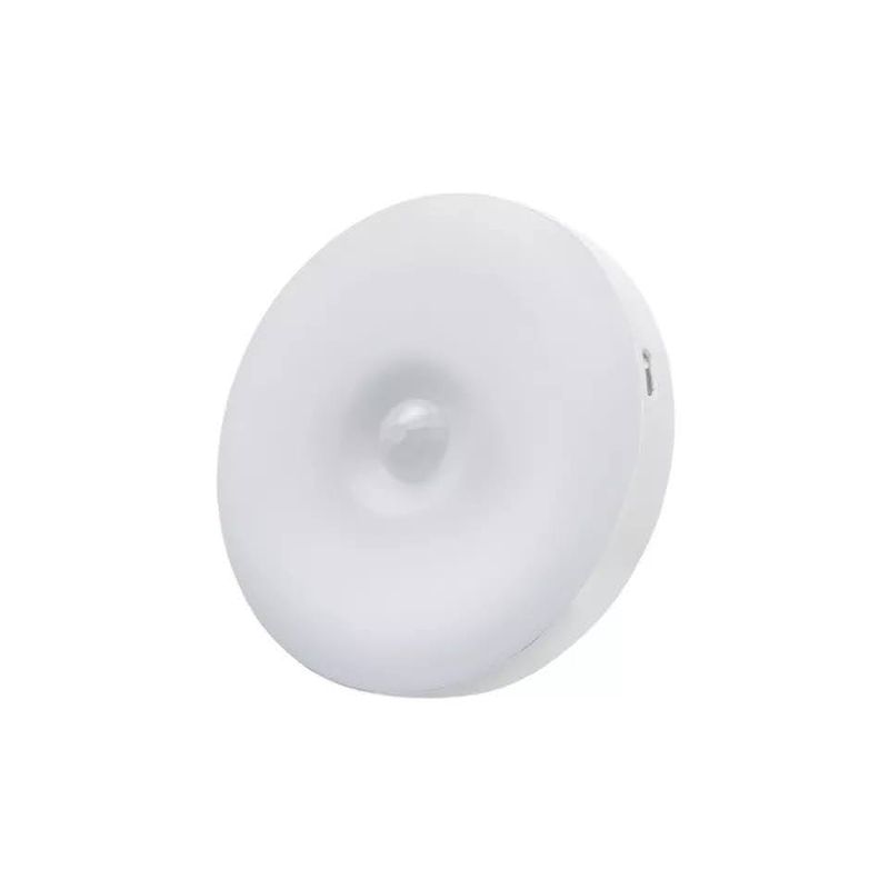 GENERICO - Luz Led Con Sensor De Movimiento Emergencia Recargable USB Pack x2