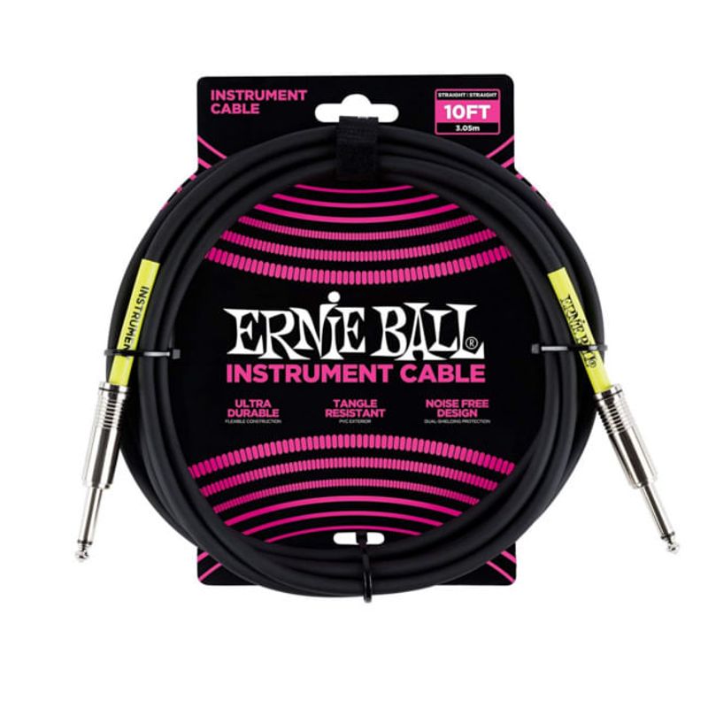 ERNIE BALL - Cable para instrumento Ernie Ball P06048 BK - 3 metros