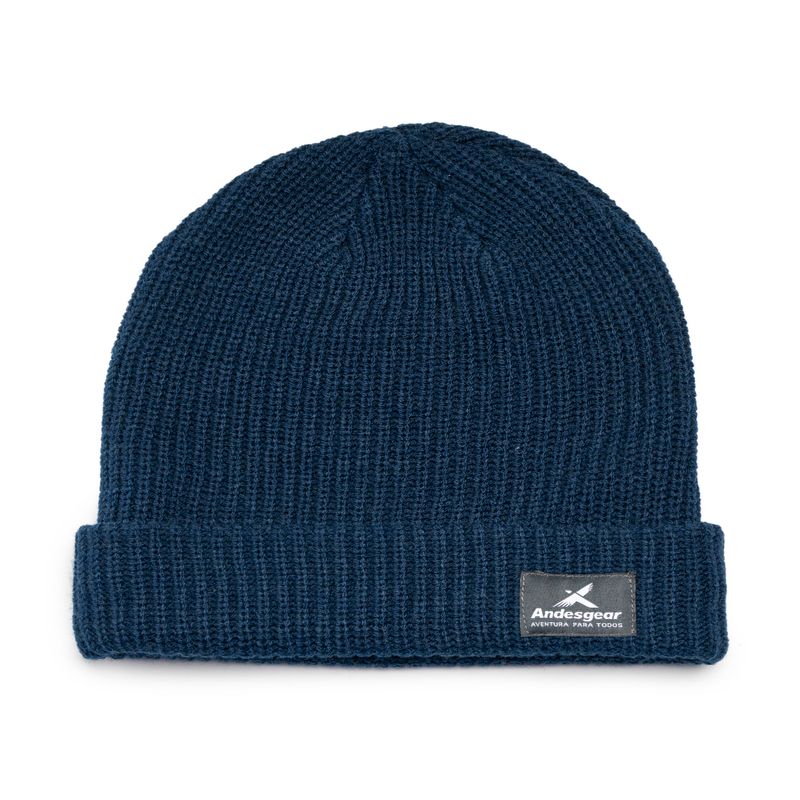 ANDESGEAR - Gorro Unisex Logo Beanie Azul Andesgear