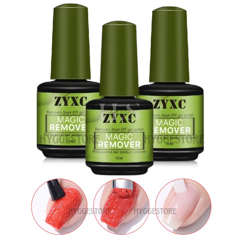 GENERICO - Removedor De Esmalte Magic Permanente Uñas Pack