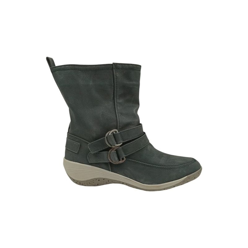 HERIEL - Bota Negra Chiporro Mujer.