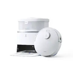 ECOVACS - Aspiradora Robot Deebot T30 Pro 11000Pa de succión navegación láser mopa