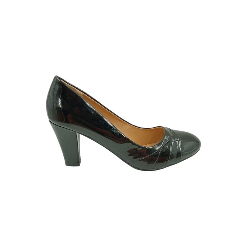 HERIEL - Zapato Negro Taco Mujer