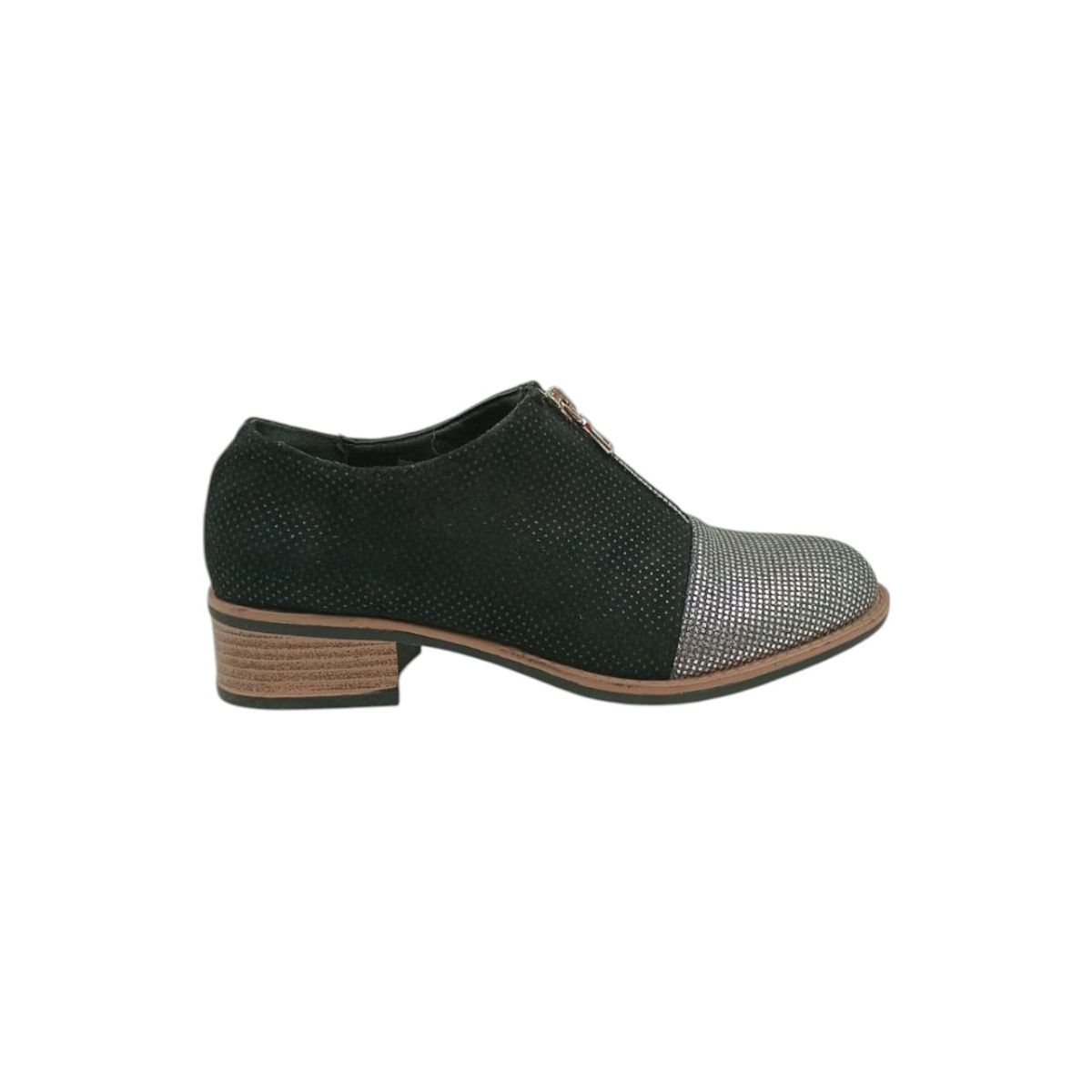 HERIEL - Zapato Negro Bajo Mujer
