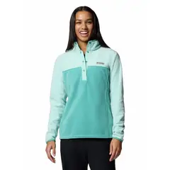 COLUMBIA - Polar Mujer Benton Springs Half Snap Celeste
