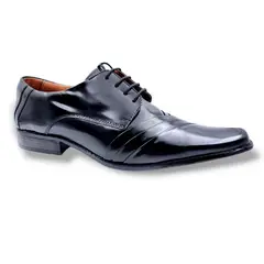 LEVURETT - Zapato Formal Negro de Cuero Hombre - 0761N.