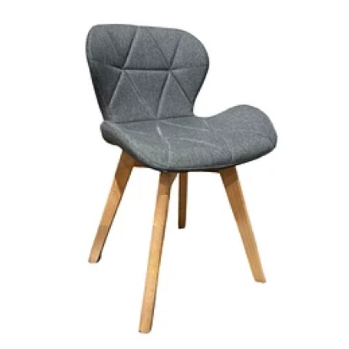 GENERICO - Silla Aviador Mariposa Radar Wood Lino - Gris