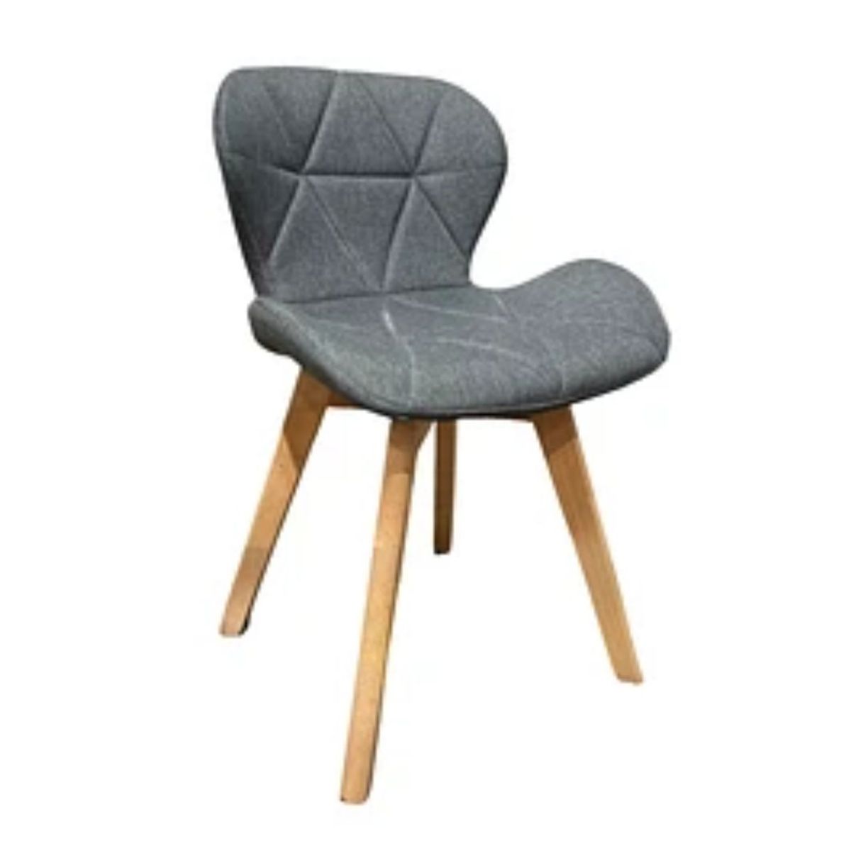 GENERICO - Silla Aviador Mariposa Radar Wood Lino - Gris