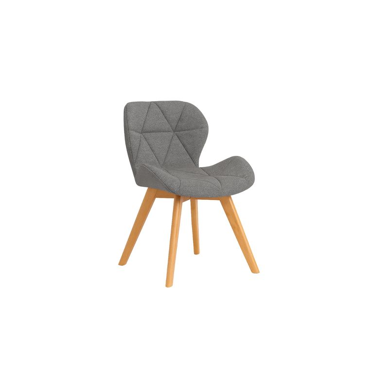 GENERICO - Silla Aviador Mariposa Radar Wood Lino - Gris