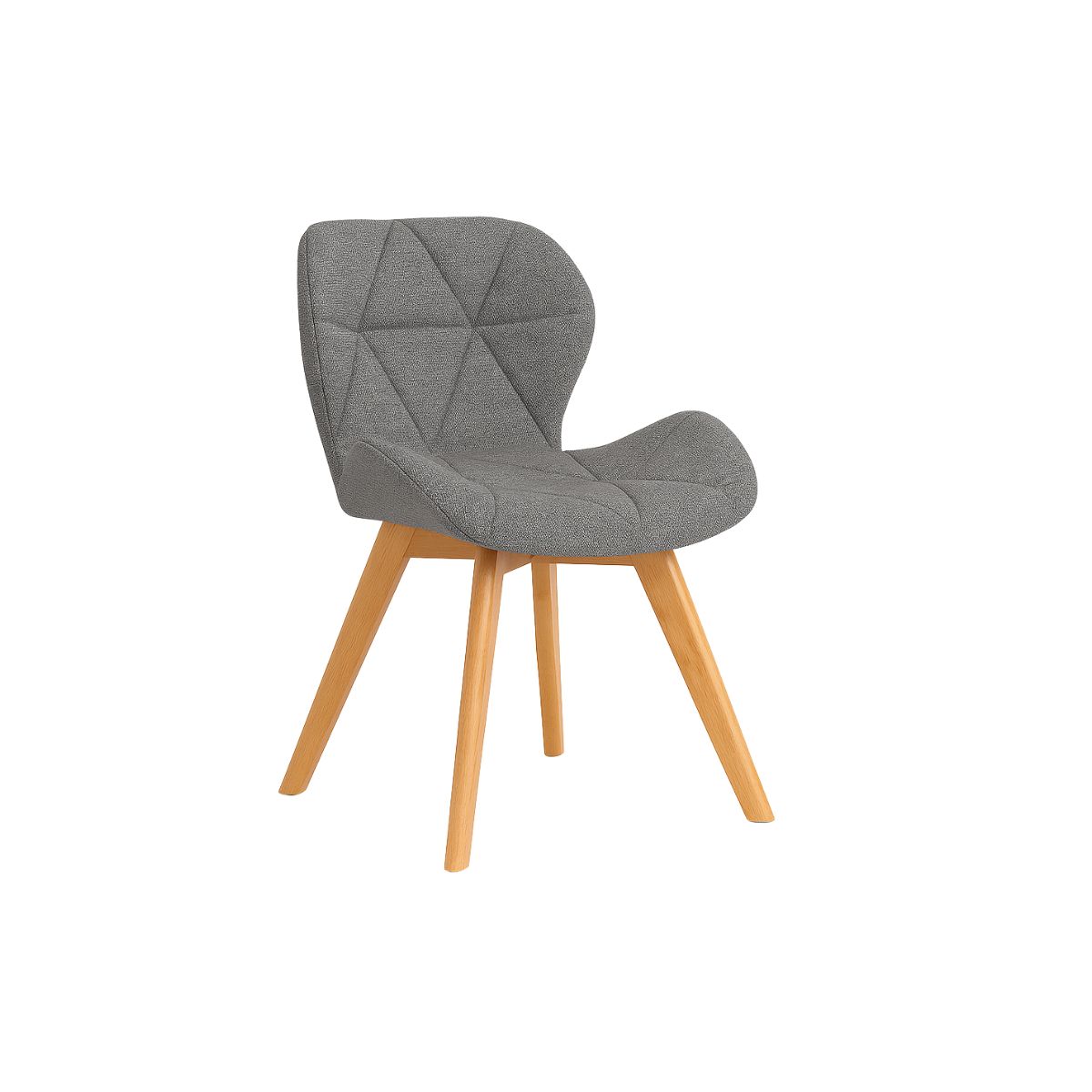 GENERICO - Silla Aviador Mariposa Radar Wood Lino - Gris