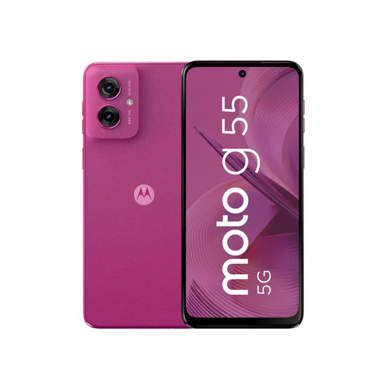 MOTOROLA - Motorola Moto G55 5G 256GB Rosa Open Box