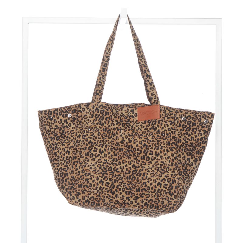 WADOS - BOLSO ANIMAL PRINT CON BROCHES
