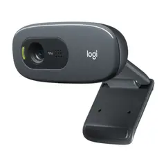 LOGITECH - Webcam HD C270 Pantalla Panorámica 720p 30fps - Negro
