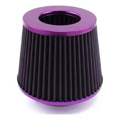 ROZENBERG SPA - Filtro De Aire Alto Flujo Conico 76mm Jeep Tuning Morado