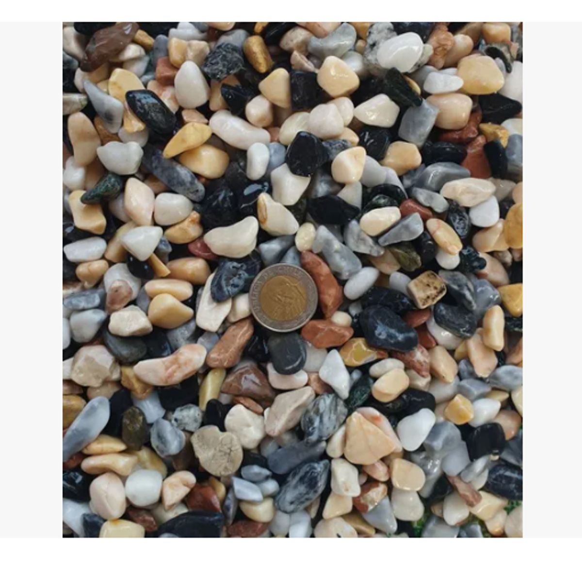 GENERICO - Piedras Sudáfricana Multicolor Formato 1kg