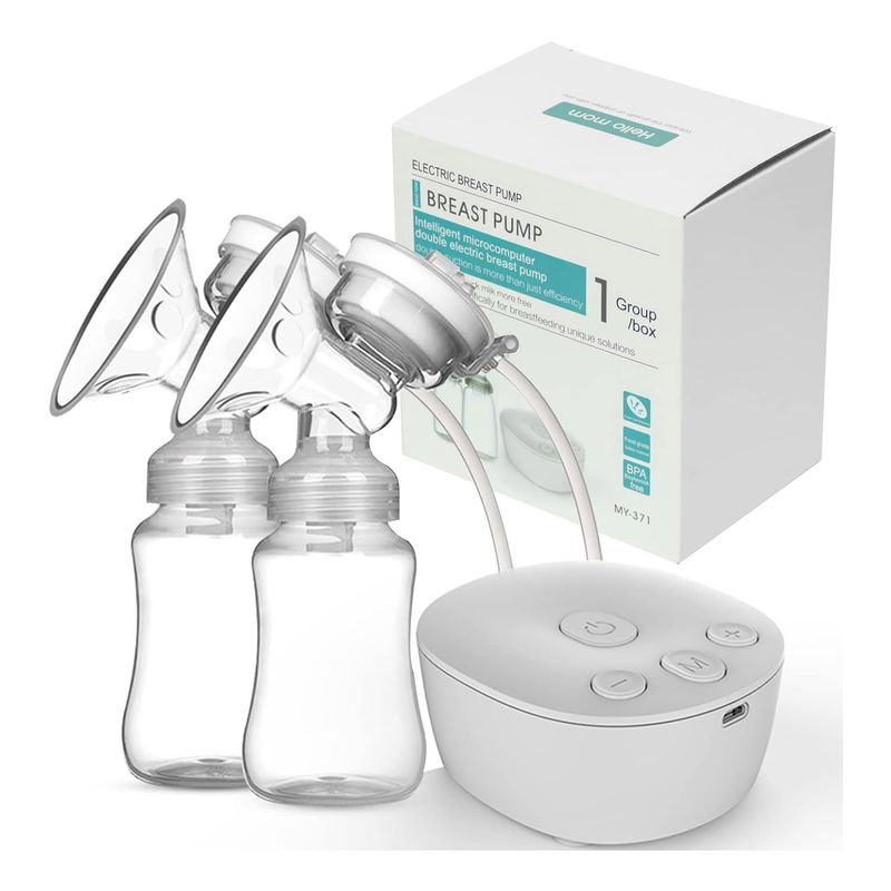 GENERICO - Extractor de Leche Eléctrico Doble Portátil