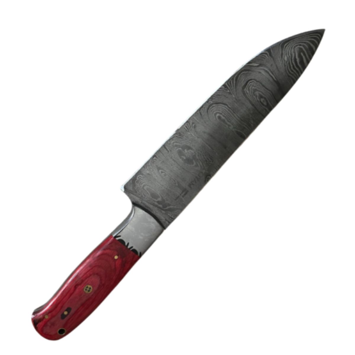 KOYAM - Cuchillo Chef Acero Damasco Koyam 512 Capas 20cm - Parrillero Austral