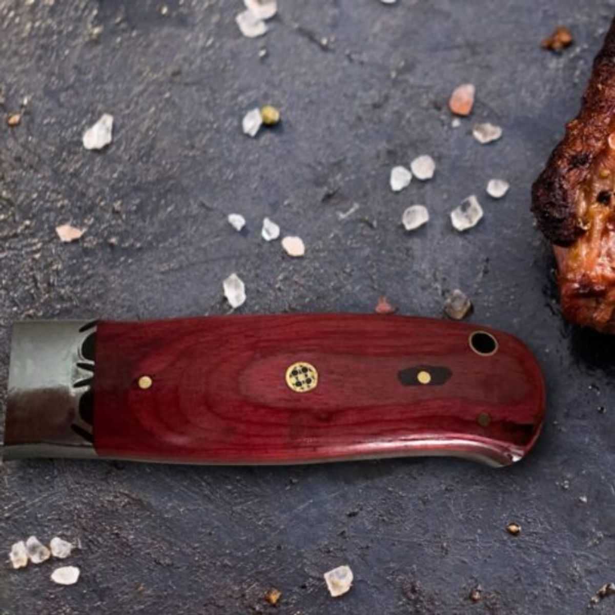 KOYAM - Cuchillo Chef Acero Damasco Koyam 512 Capas 20cm - Parrillero Austral