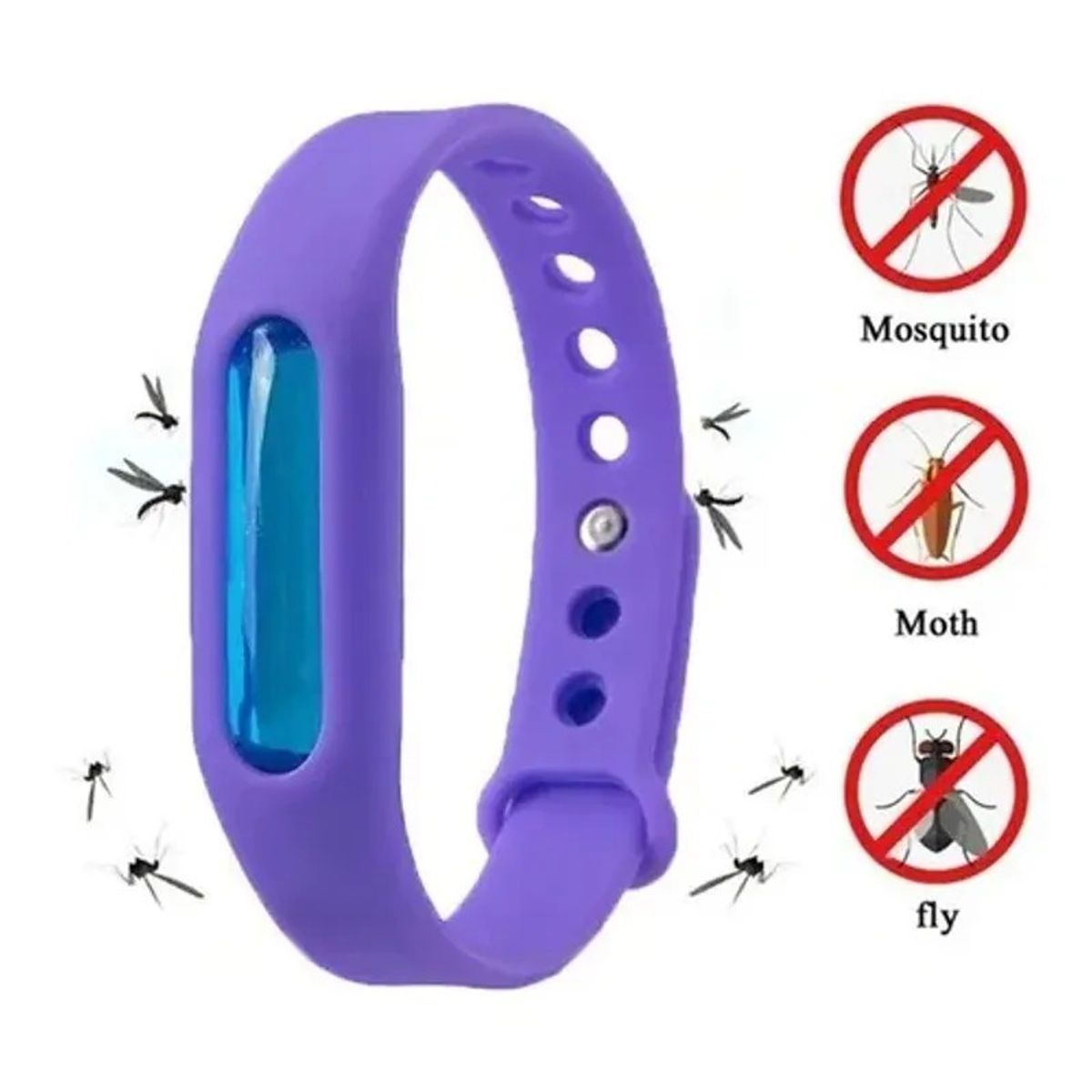 MOVI - Repelente de mosquitos y zancudos, Set 4 pulseras