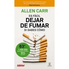 ESPASA - Libro Es Fácil Dejar De Fumar Si Sabes Cómo - Allen Carr