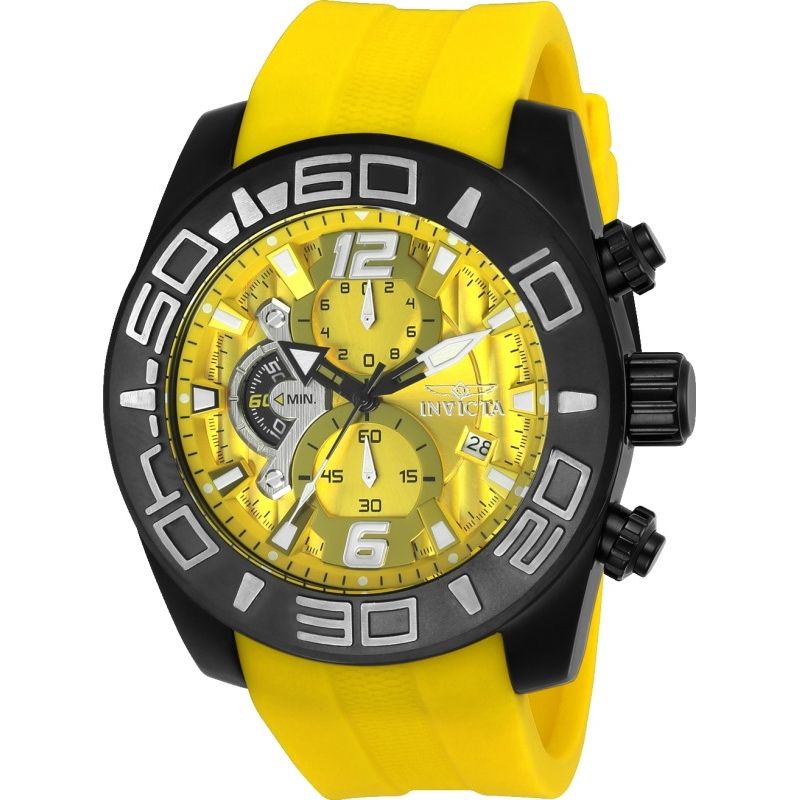 INVICTA - Reloj INVICTA 24162 Amarillo Hombre