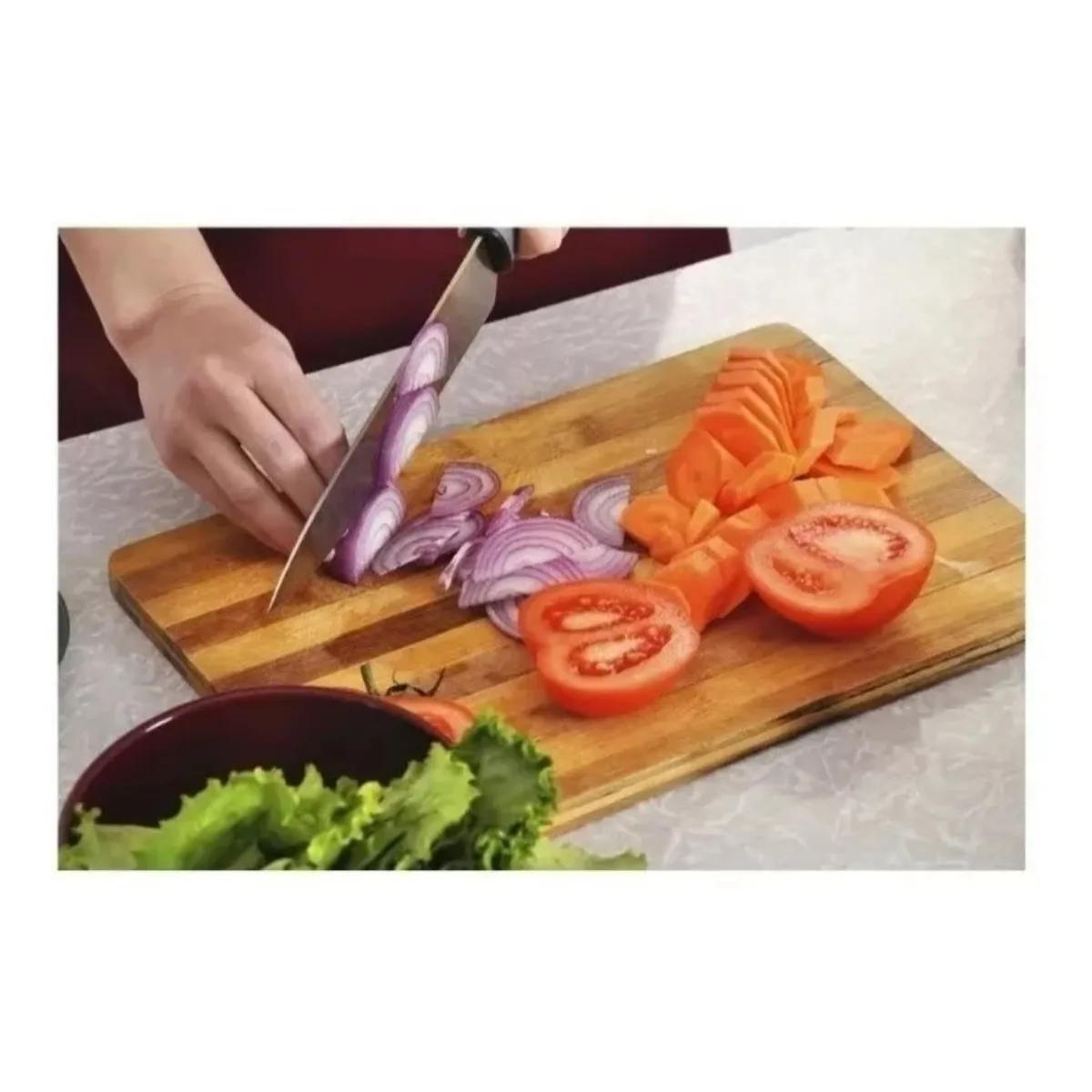 GENERICO - Tabla Para Picar De Bambú.