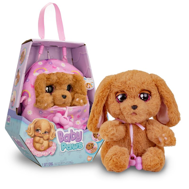 IMEXPORTA - Peluche De Perrito Cocker Interactivo Baby Paws Imexporta